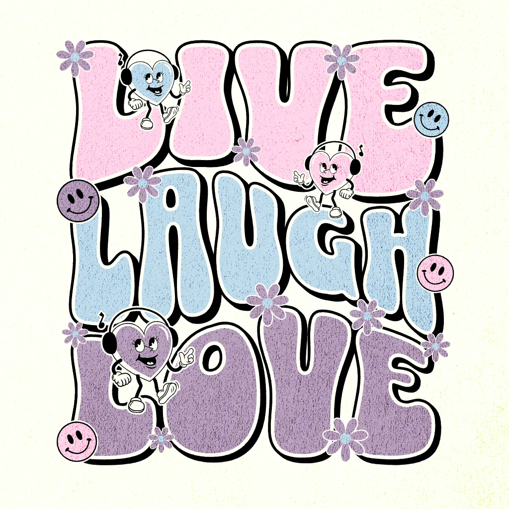 Live Laugh Love Transfer