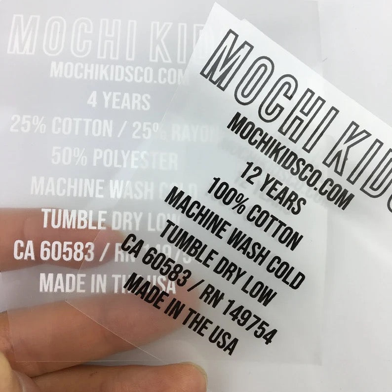 Neck Label Transfers