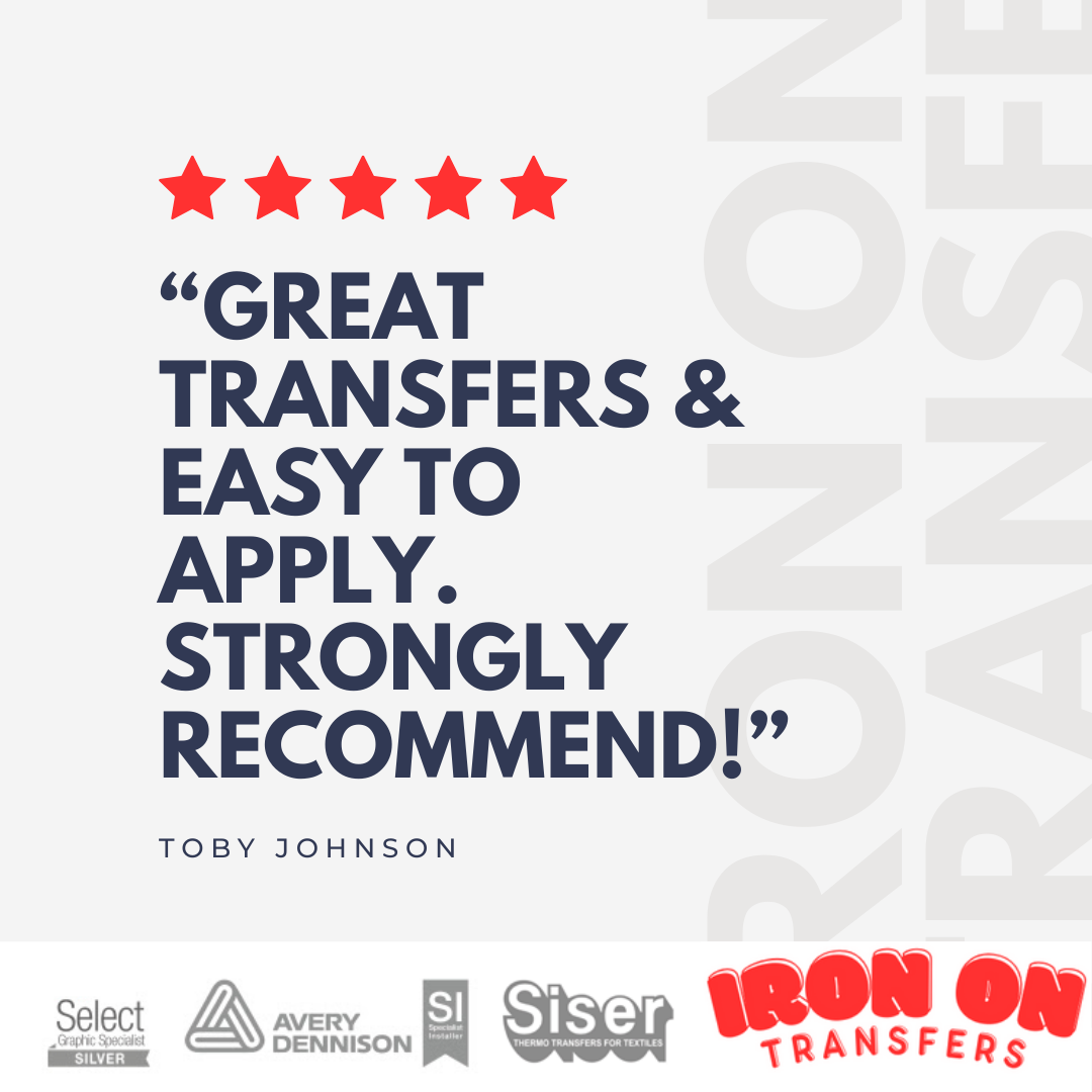 Iron On Brand Logo