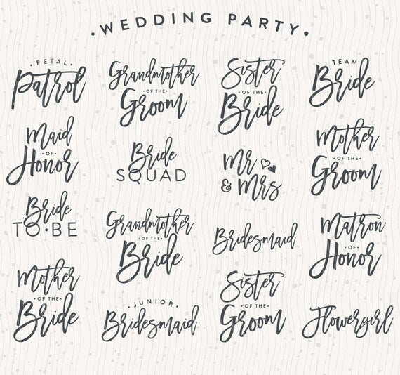 bridal iron on transfers, bride iron on, bridesmaid iron on transfers, wedding iron on transfers