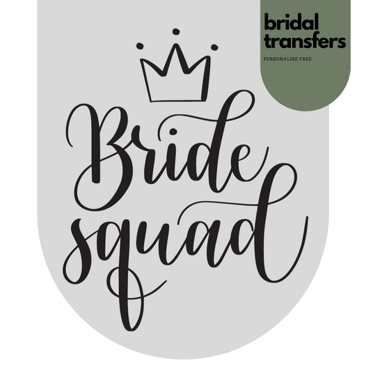 Bridal Iron On Transfers