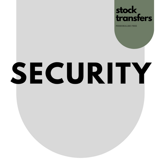 Security Iron On Transfer